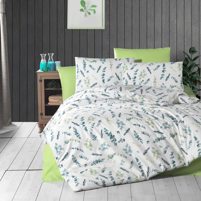 Lenjerie de pat ranforce Clasy king size (RNF_41)
